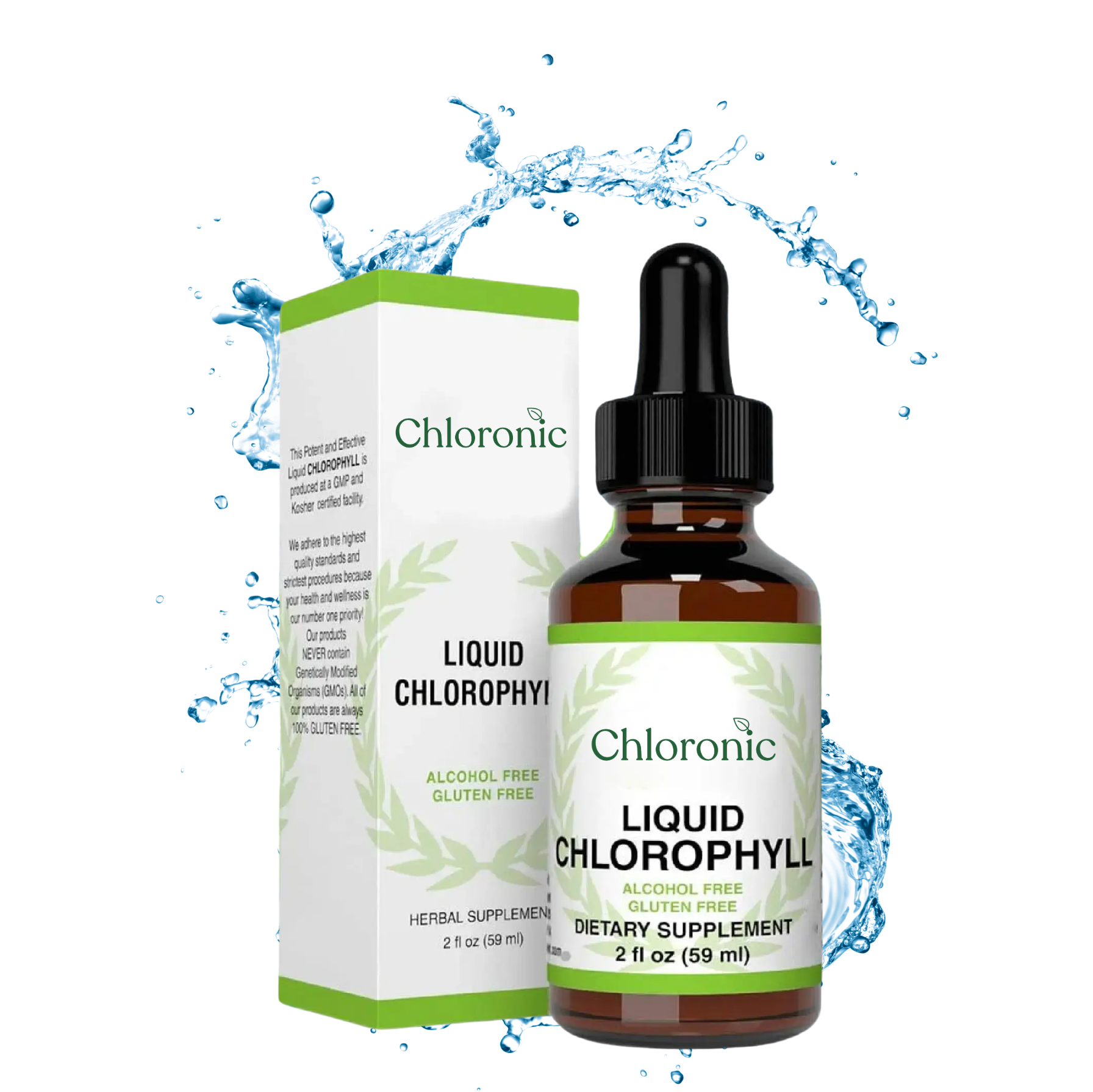 Liquid Chlorophyll Extract Drops (2 oz)